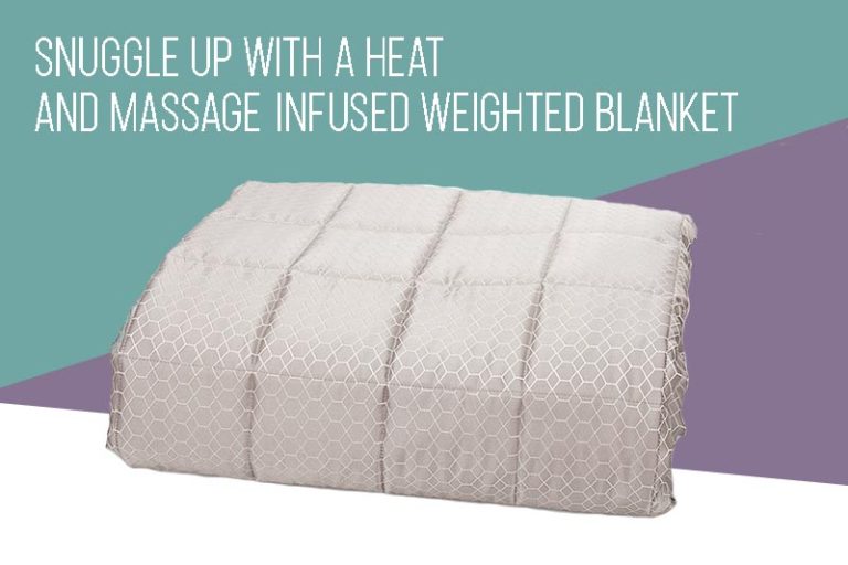 Snuggle Up with a Heat and Massage-Infused Weighted Blanket